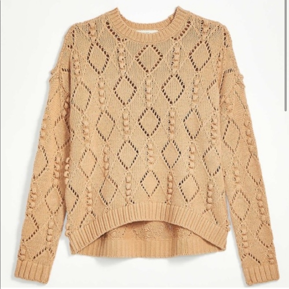 LOFT | Bobble Drop-Shoulder Sweater - Picture 1 of 1